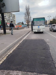 Nizami rayonunda intensiv yağıntıların yollarda yaratdığı fəsadlar aradan qaldırılır - 17.04.2026