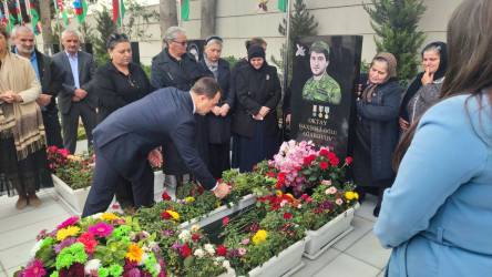 Vətən müharibəsi şəhidi Oktay Baxşəli oğlu Ağabəyovun xatirəsi anılıb - 03.11.2025