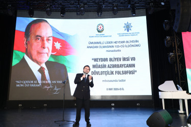 Ulu Öndər Heydər Əliyevin anadan olmasının 103-cü ildönümü münasibətilə tədbir  - 08.05.2026