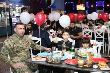 Nizami rayonunda şəhid və qazi övladları üçün bayram şənliyi  - 27.12.2025