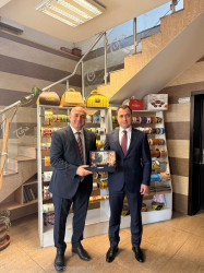 Nizami Rayon İcra Hakimiyyətinin başçısı TUNA QSC-də yeni avadanlıqların təqdimat mərasimində iştirak edib - 19.02.2026