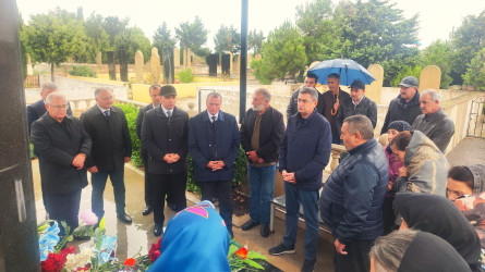 Vətən müharibəsi şəhidi Yaqub Eldəniz oğlu Yaqubzadənin anım günündə məzarı ziyarət edilib - 03.10.2026