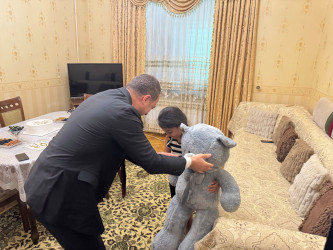 Şəhid Zalov Vidadi Nizami oğlunun ailəsi ziyarət edilib - 23.07.2025