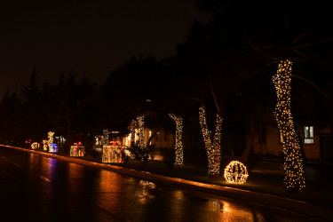 Nizami rayonunda Yeni ilə hazırlıq tədbirləri görülüb - 25.12.2025