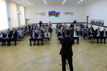 İcra Hakimiyyətinin başçısı Coşqun Cəbrayılov rayon sakinləri ilə növbəti səyyar qəbul keçirib - 01.10.2025