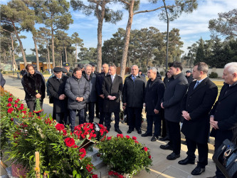 Vətən müharibəsi qəhrəmanı, şəhid baş leytenant Azad Hümbətovun doğum günü ilə əlaqədar əziz xatirəsi yad edilib - 24.01.2025