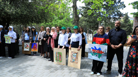 “Konstitusiya və Suverenlik İli” çərçivəsində rəsm müsabiqəsi  - 07.05.2025
