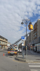 Nizami rayonunda abadlıq və sanitar-təmizlik işləri davam edir