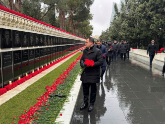 Nizami rayon ictimaiyyəti 20 Yanvar şəhidlərinin xatirəsini yad edib - 20.01.2026