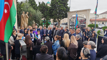 Vətən müharibəsi şəhidi Nicat Əhmədovun məzarı ziyarət edilib - 09.10.2026