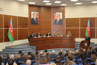 Nizami rayonunda mülki müdafiənin təşkili sahəsində görülən işlərlə bağlı müşavirə - 04.12.2025