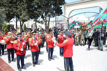 Birinci Qarabağ müharibəsi şəhidi Əliyar Ədalət oğlu Ələkbərov Keşlə Şəhidlər Xiyabanında dəfn mərasimi - 21.05.2024