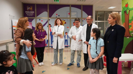 Məlhəm Beynəlxalq Hospitalda Zərifə xanım Əliyevanın doğum günü münasibətilə məktəblilər üçün növbəti ödənişsiz tibbi aksiya keçirilib -