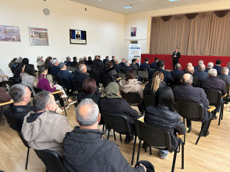 Nizami Rayon İcra Hakimiyyətinin başçısı Coşqun Cəbrayılov rayon sakinləri ilə növbəti səyyar qəbul keçirib - 17.12.2025