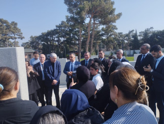 Vətən müharibəsi şəhidi leytenant Teymur Tehran oğlu Məcidzadənin məzarı ziyarət edilib - 10.10.2025