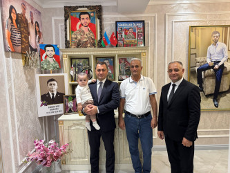 Vətən müharibəsi şəhidi Əhmədov Nicatın ailəsi ziyarət olunub - 17.09.2025