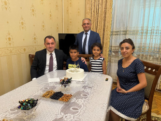 Şəhid Zalov Vidadi Nizami oğlunun ailəsi ziyarət edilib - 23.07.2025