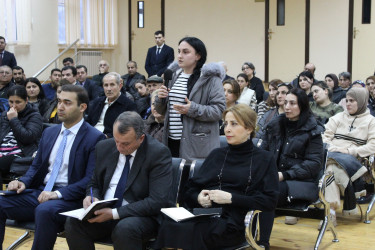 Nizami Rayon İcra Hakimiyyətinin başçısı rayon sakinləri ilə növbəti səyyar qəbul keçirib - 10.12.2025