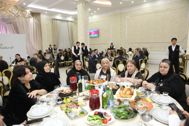 Nizami rayonunda iftar süfrəsi açılıb - 13.03.2026