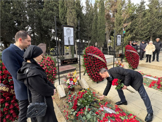 Qazaxıstanın Aktau şəhəri yaxınlığında AZAL-a məxsus sərnişin təyyarəsinin qəzasında həlak olanların xatirəsi anılıb - 02.02.2025