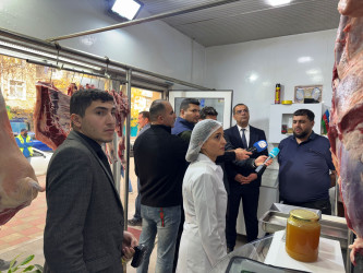 Nizami rayonunda ət kəsimi məntəqələrində reydlər keçirilib - 22.10.2025