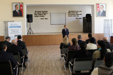 Nizami Rayon İcra Hakimiyyətinin başçısı Coşqun Cəbrayılovun sakinlərlə növbəti səyyar qəbulu keçirilib - 03.04.2026