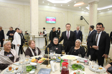 Nizami rayonunda iftar süfrəsi açılıb - 13.03.2026