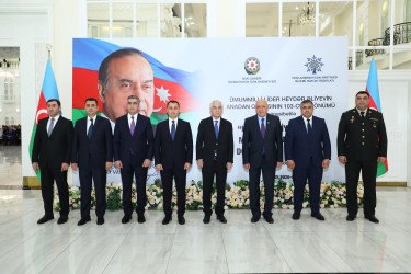 Ulu Öndər Heydər Əliyevin anadan olmasının 103-cü ildönümü münasibətilə tədbir  - 08.05.2026
