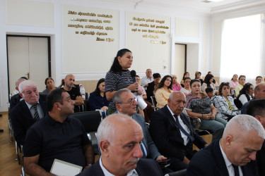 Nizami Rayon İcra Hakimiyyətinin başçısı Coşqun Cəbrayılov rayon sakinləri ilə növbəti səyyar qəbul keçirib - 09.09.2026
