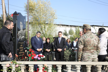 Şəhid Zakir Cəfərovun məzarı ziyarət edilib - 08.11.2025