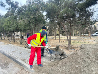 R.Rüstəmov küçəsi 72 ünvanında  təmir işlıəri