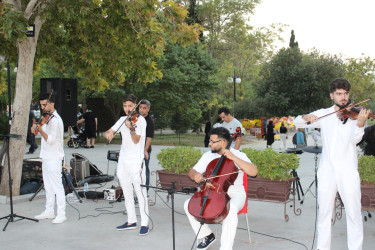 Nizami rayounda açıq hava konsertləri davam edir - 29.08.2026