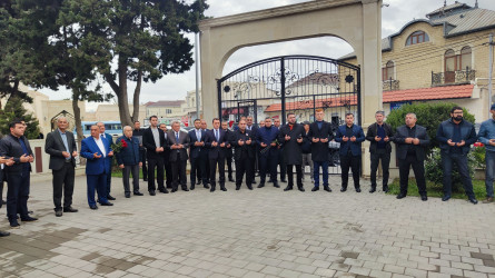 Vətən müharibəsi şəhidi Eltun Vüqar oğlu Qasımovun xatirəsi yad edilib - 18.10.2025