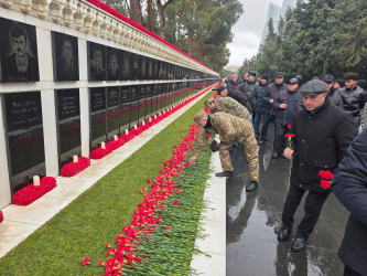 Nizami rayon ictimaiyyəti 20 Yanvar şəhidlərinin xatirəsini yad edib - 20.01.2026