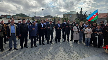 Vətən müharibəsi şəhidi Natiq Namiq oğlu Əhmədovun xatirəsi anılıb - 11.10.2025