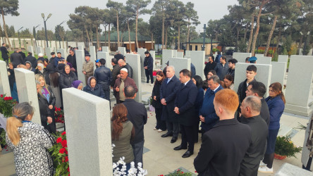 Şəhid Teymur Qaraisayevin məzarı ziyarət edilib - 30.11.2025