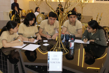 Ümummilli Lider Heydər Əliyevin  anadan olmasının 103-cü ildönümü münasibətilə məktəblilər arasında bilik yarışı  - 27.04.2026