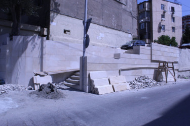 Nizami rayonunda küçə və prospektlər yuyulub, təmizlik işləri aparılıb - 12.07.2025