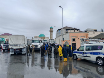 Keşlə qəsəbəsi, Sabir küçəsində yağışın yaratdığı fəsadların aradan qaldırılır - 05.04.2026