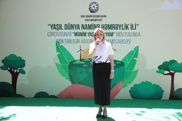 “Yaşıl dünya naminə həmrəylik ili” çərçivəsində rəsm müsabiqəsi  - 07.06.2024