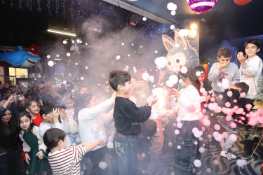 Nizami rayonunda şəhid və qazi övladları üçün bayram şənliyi  - 27.12.2025