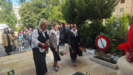 Vətən Müharibəsi şəhidi, mayor İlkin Cəfər oğlu Rzayevin xatirə kompleksi ziyarət edilib - 02.10.2025