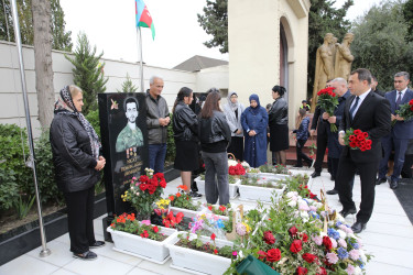 27 Sentyabr – Anım Günü ilə əlaqədar şəhidlərin əziz xatirəsi yad edilib - 27.09.2025