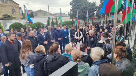 Vətən müharibəsi şəhidi Eltun Vüqar oğlu Qasımovun xatirəsi yad edilib - 18.10.2025