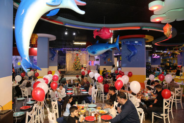 Nizami rayonunda şəhid və qazi övladları üçün bayram şənliyi  - 27.12.2025