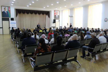 Rayon İcra Hakimiyyətinin başçısı növbəti səyyar qəbul keçirib - 20.05.2026