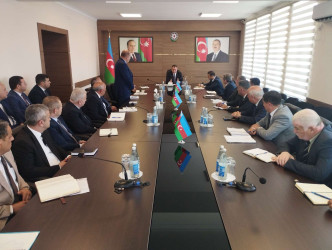 Nizami Rayon İcra Hakimiyyətində müşavirə - 11.05.2025