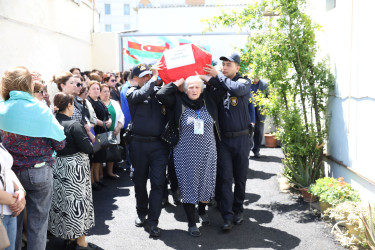 Birinci Qarabağ müharibəsi şəhidi Əliyar Ədalət oğlu Ələkbərov Keşlə Şəhidlər Xiyabanında dəfn mərasimi - 21.05.2024