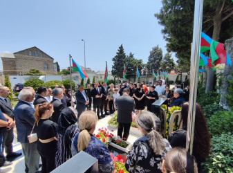Vətən müharibəsi şəhidi Alı Həsənlinin doğum günündə məzarı ziyarət edilib - 22.06.2025