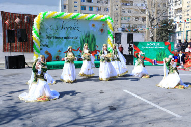 Abad məhəllədə Novruz bayramı qeyd edilib - 13.03.2025 - B.Nuriyev küçəsi, 46a